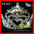 Fashion New design queen of heart crowns